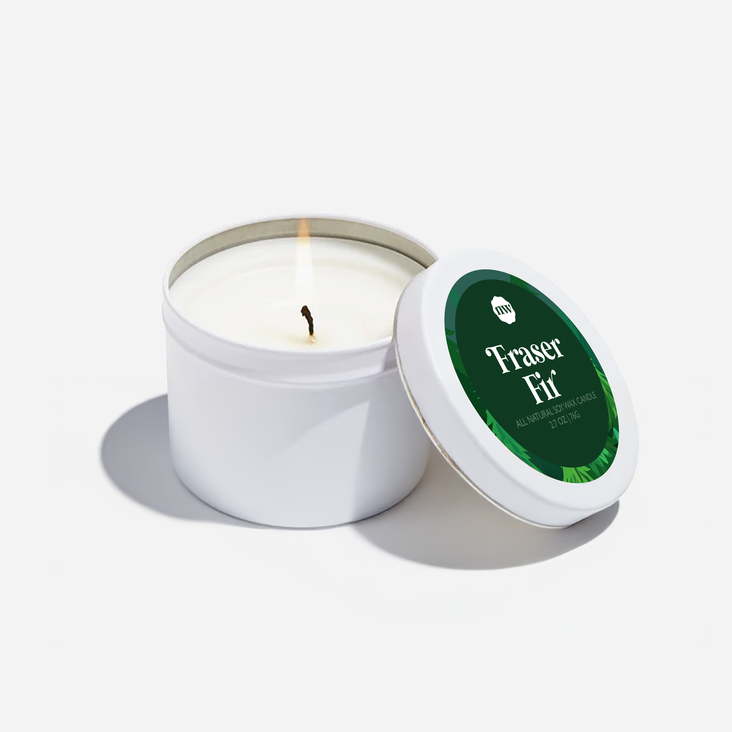 Fraser Fir | Christmas Candle Tin, 2.7 Oz