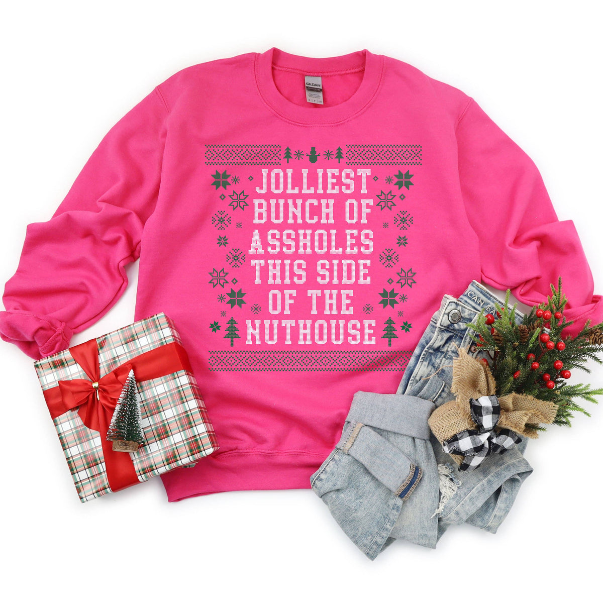 Jolliest Bunch - Graphic Sweatshirt