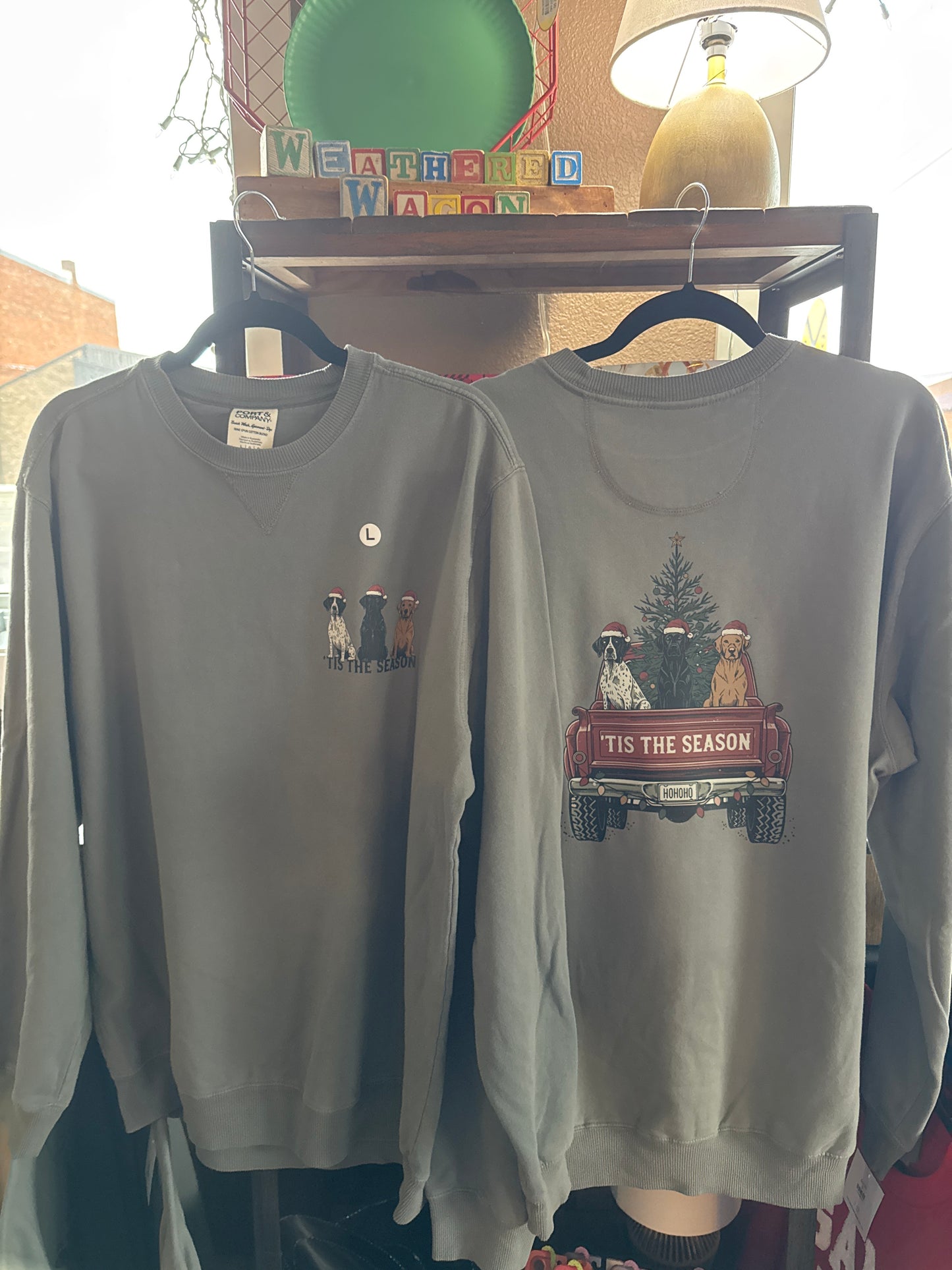 'Tis the Season Dog Crewneck