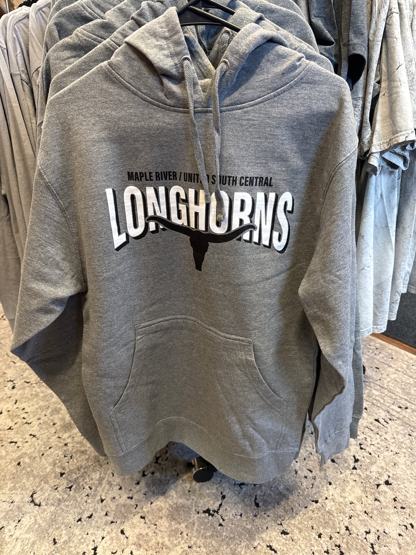 Longhorns Hoodie (S, M, 3XL)