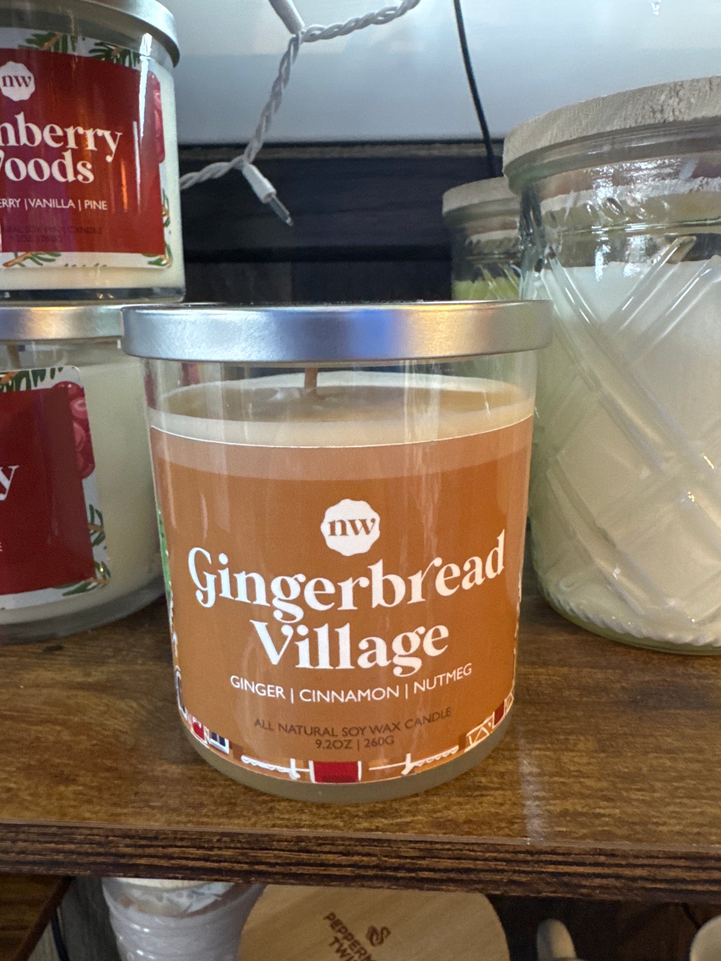 Gingerbread Village | Christmas Candle, 9.2 Oz