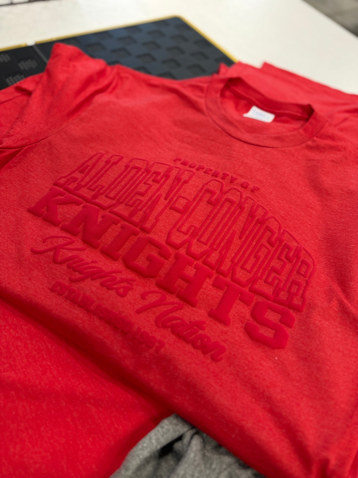 A-C Knights - 3D Tonal Tee