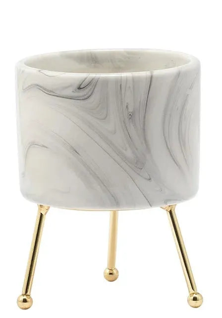Marble Planter w/ Legs