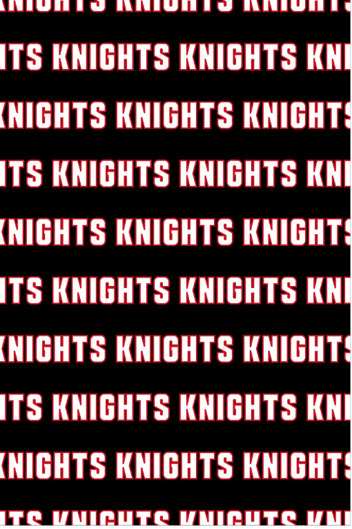 Knights Team Rally Towel - Black