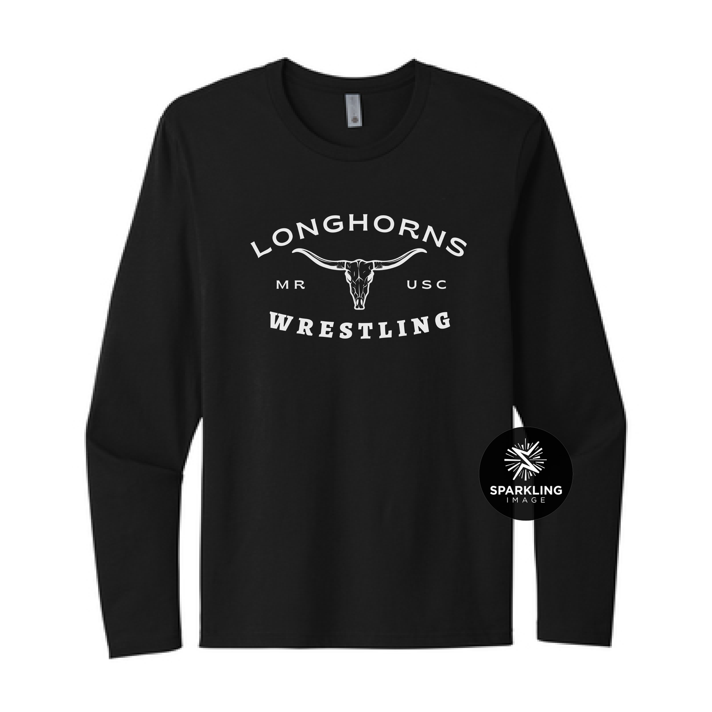 Longhorns Long Sleeve - Black (L, XL, 3XL)