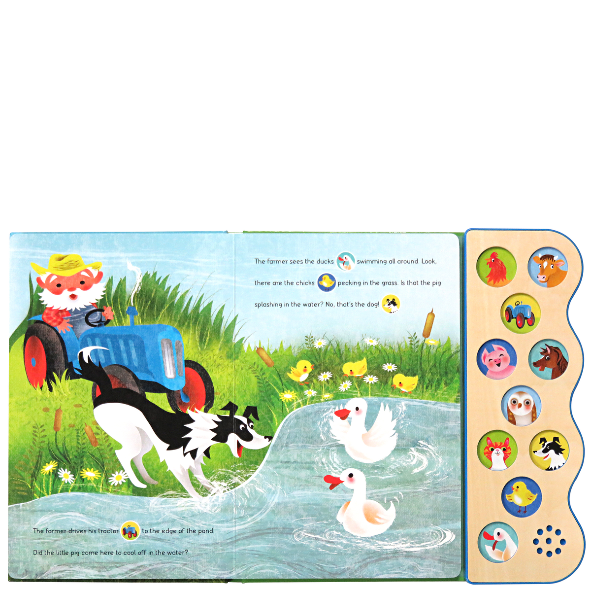 Busy Noisy Farm - Lift-a-Flap Board Book