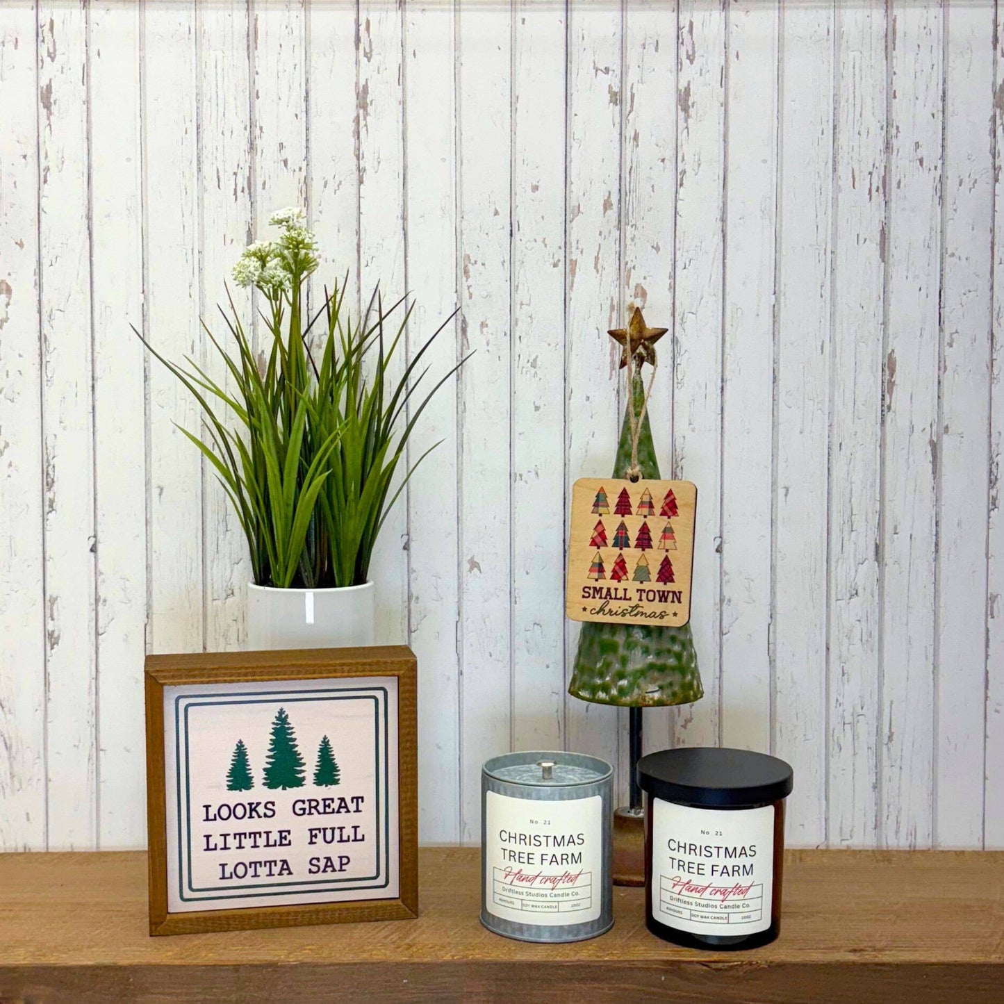 Christmas Tree Farm Scented Farmhouse Candle