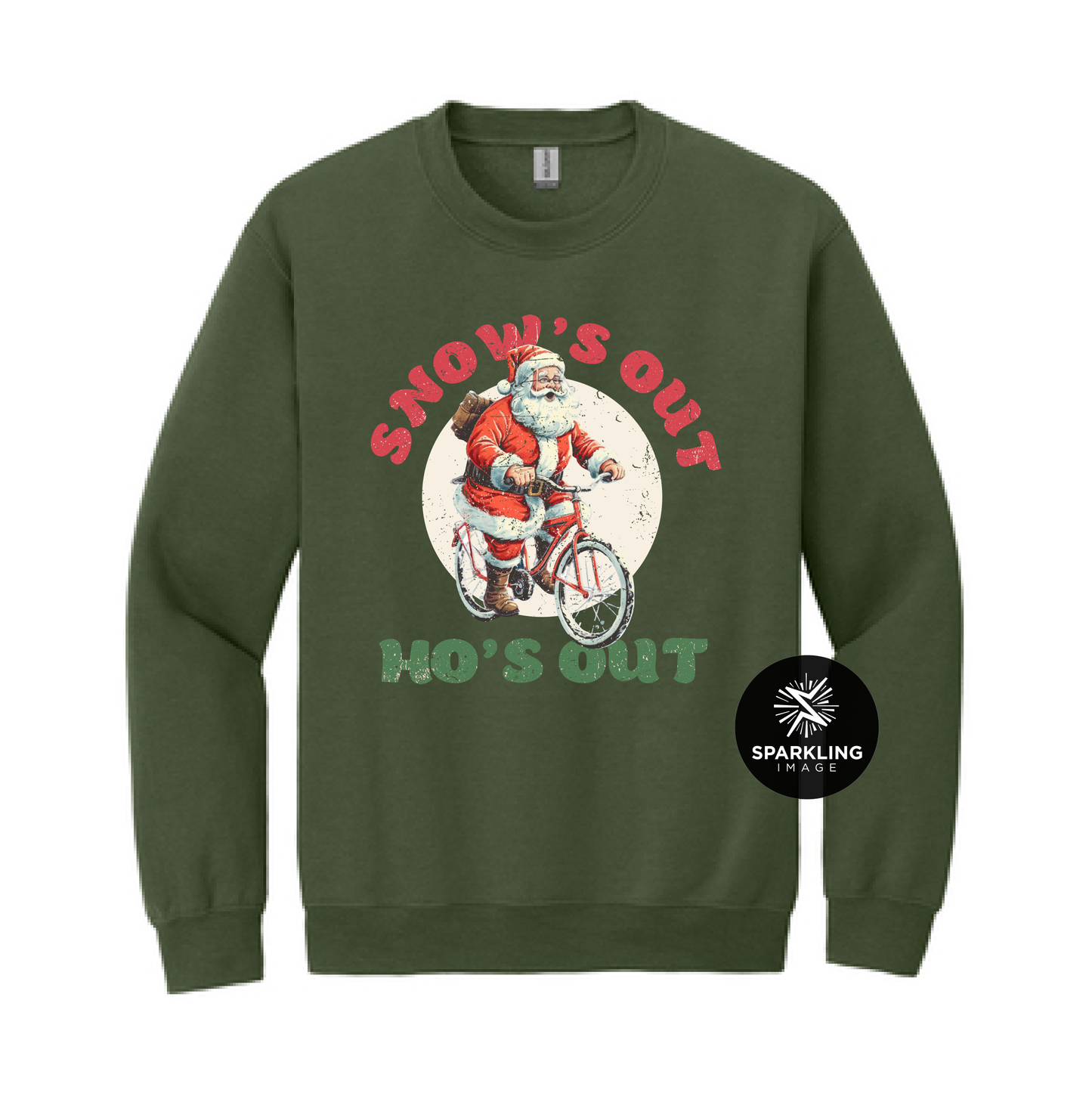 Snow's Out Ho's Out - Crewneck Sweatshirt