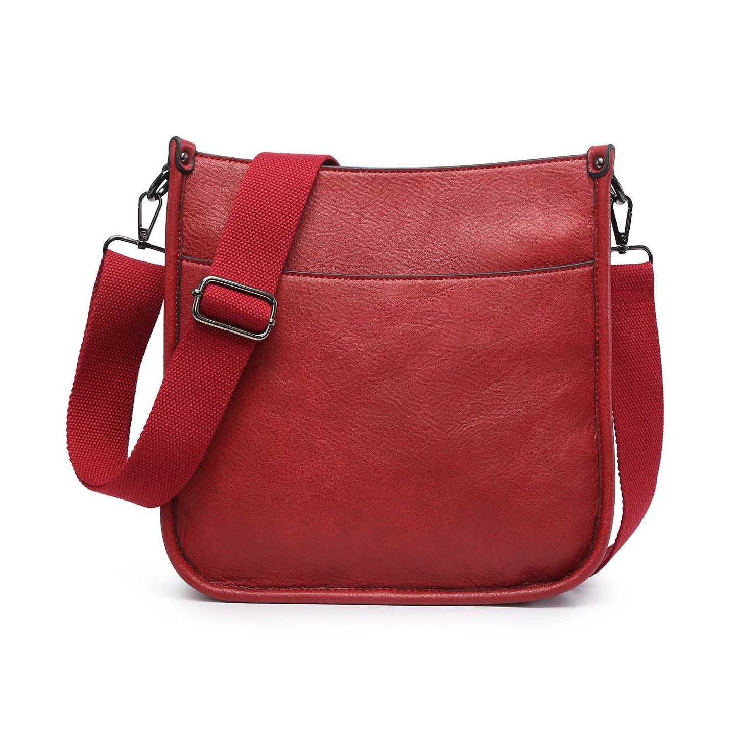 Red Posie Crossbody w/ Removable Strap