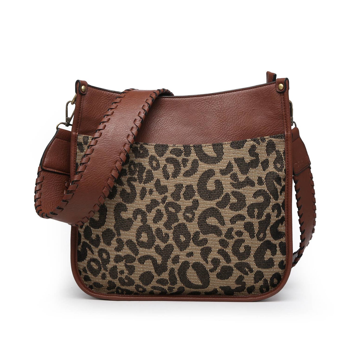 Cheetah Crossbody with Guitar Strap