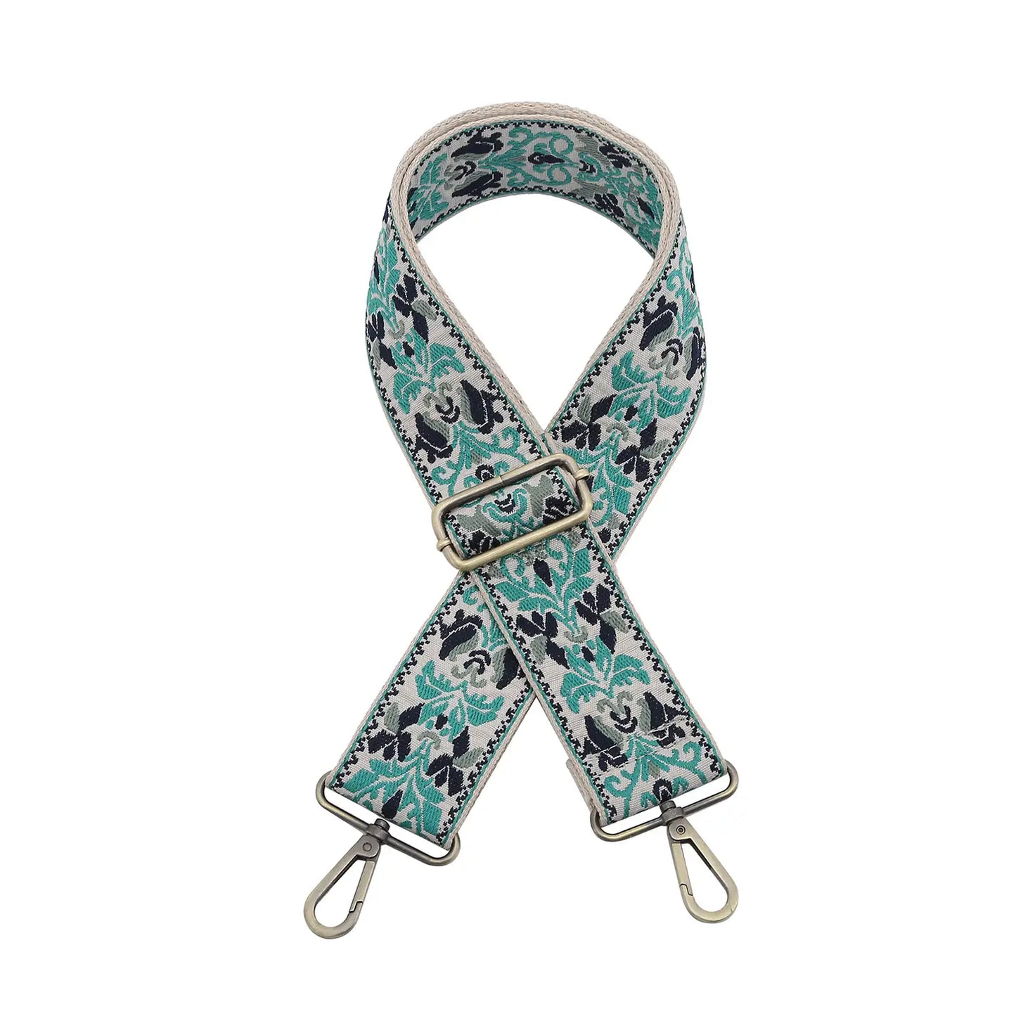 Boho Vine Strap - Green/Navy/Teal