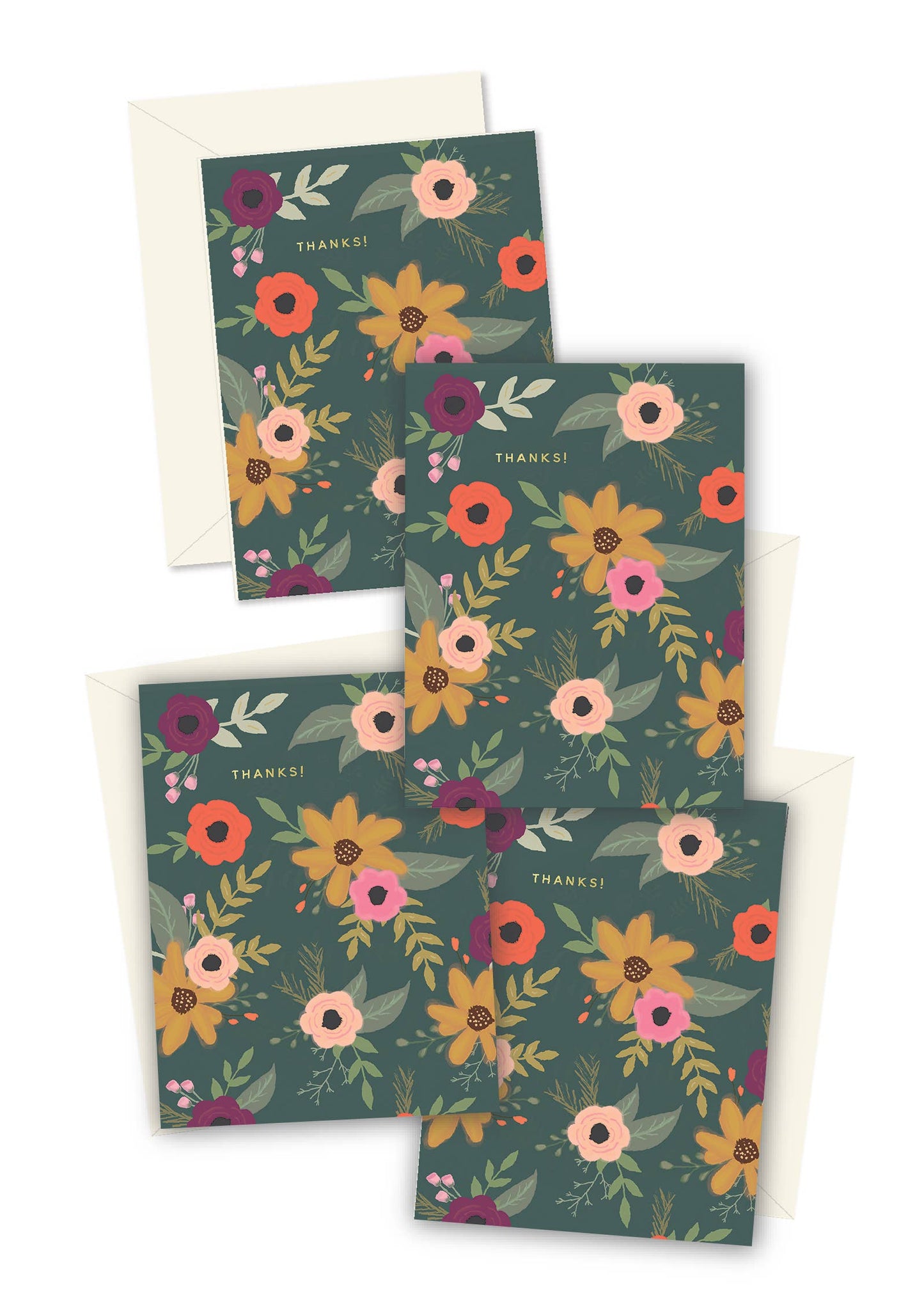 Floral Thanks Boxed Set