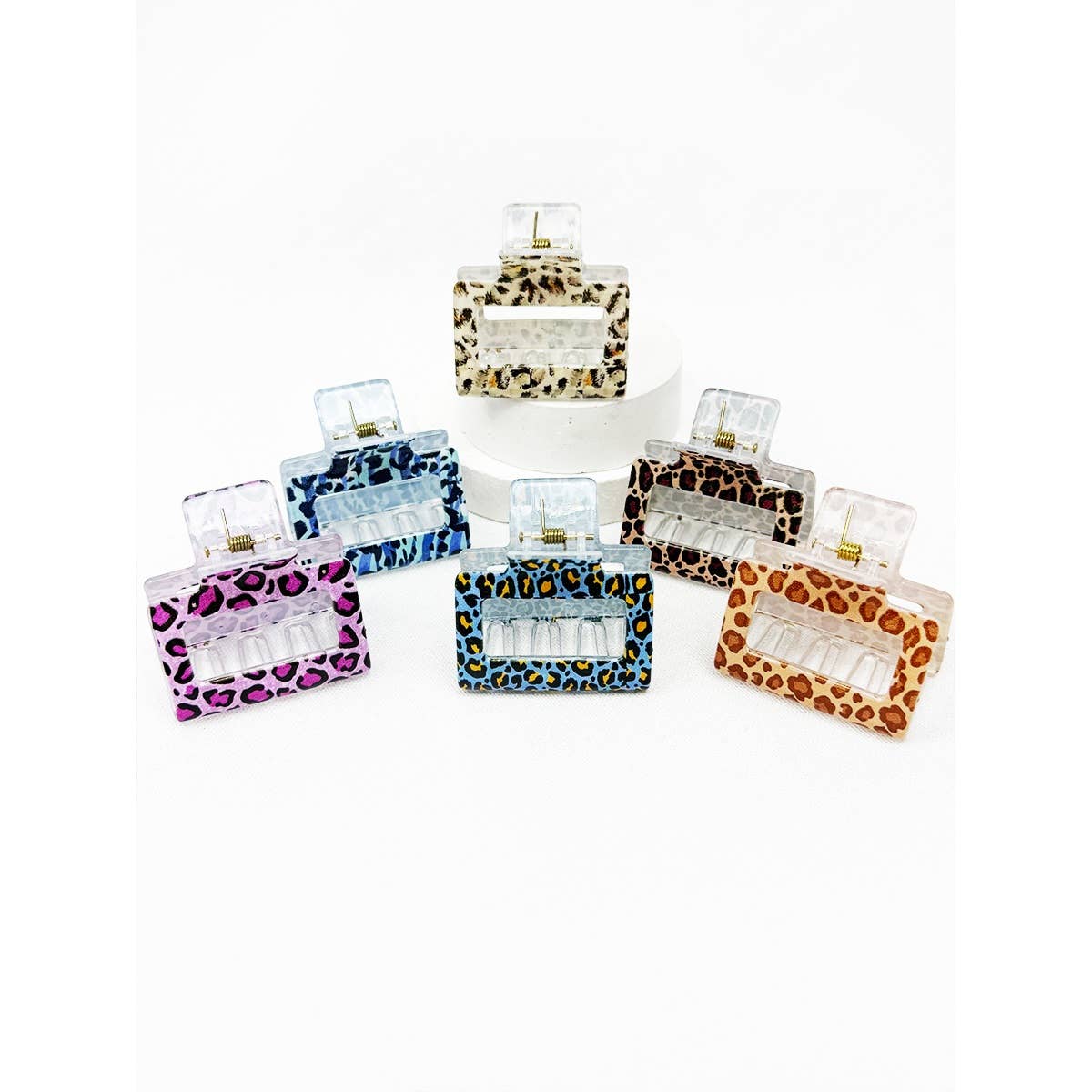 Leopard Claw Clip - Medium