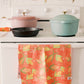 Waffle Towel (Corn & Flowers)