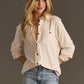 Ivory Super Soft Button Up