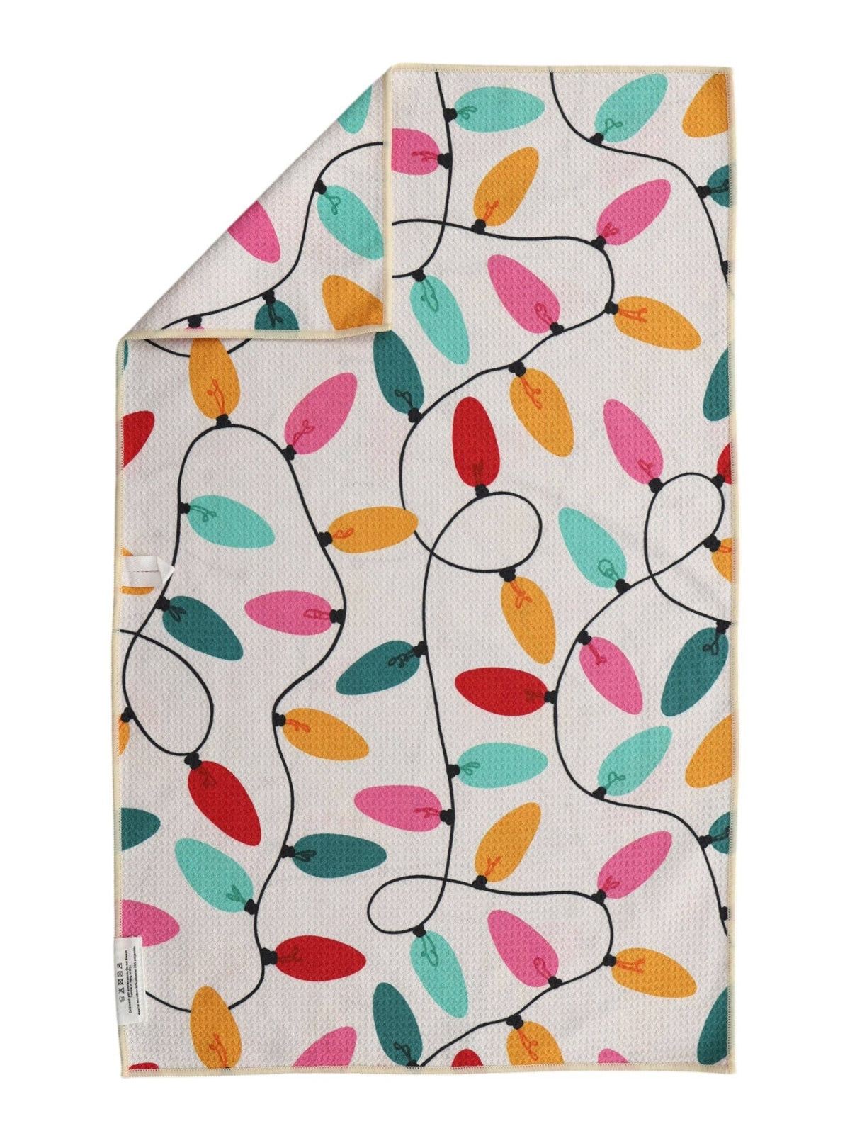 All Lit Up: Double-Sided Hand Towel