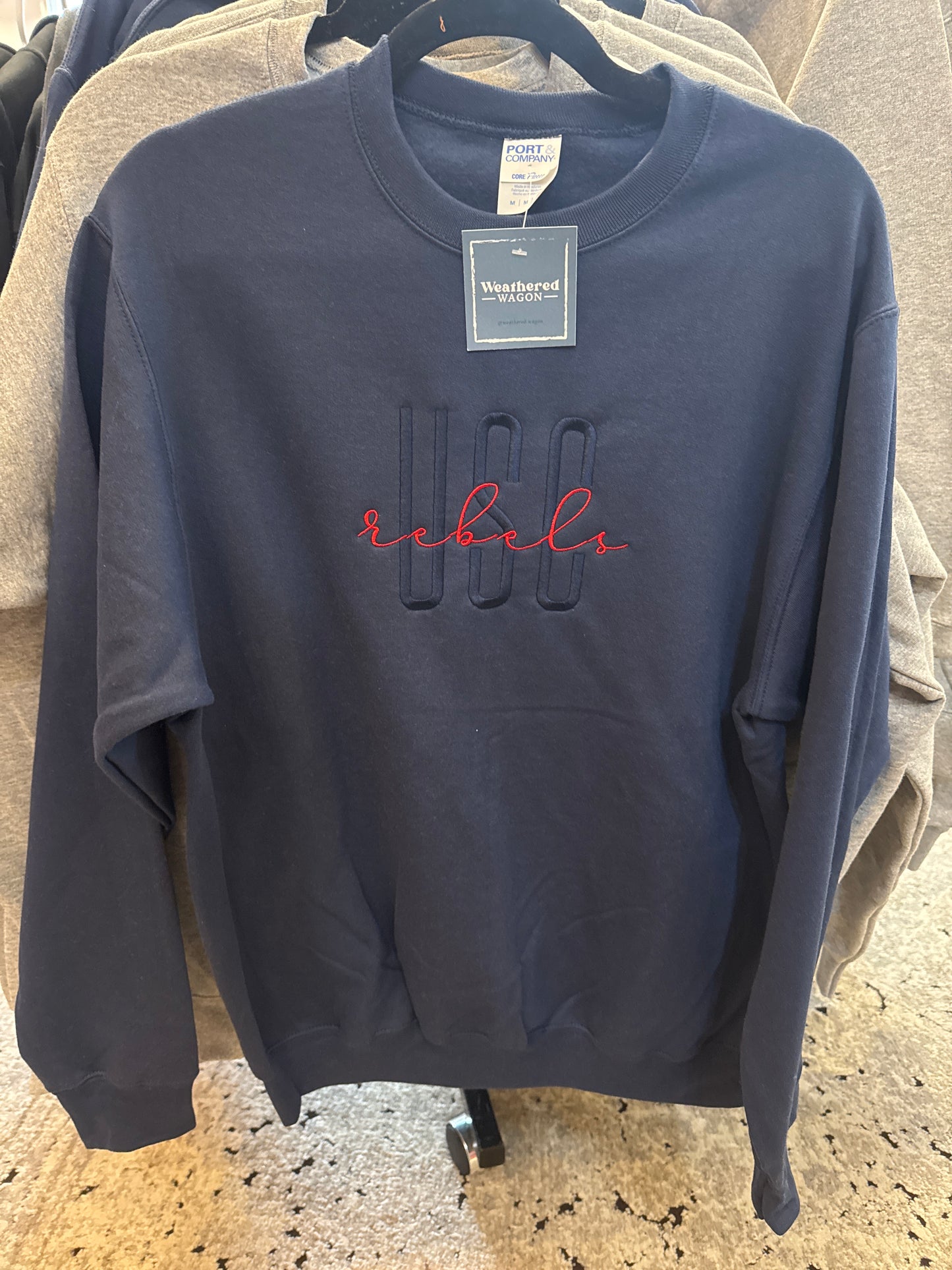 USC Embroidered Crewneck Sweatshirt