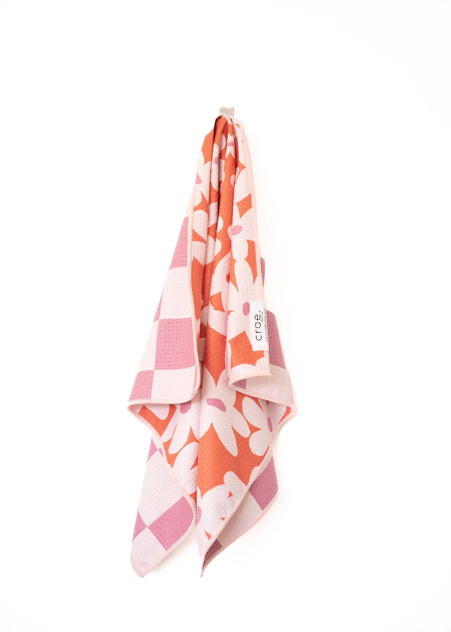 Check Your Blossoms: Reversible Hand Towel