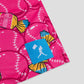 Bubbles and Doubles Diamond Air Mesh Shorts - Youth