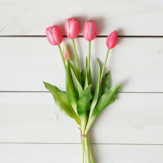 Bunch - Real Feel Tulip, Pink