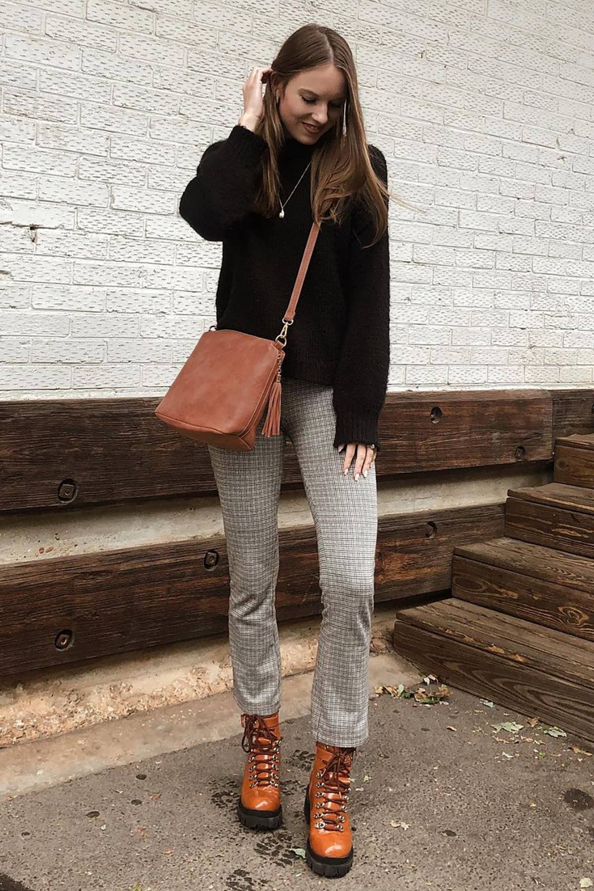 Dylan Crossbody w/ 2 Side Tassel Zippers: Navy