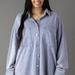 XXL Lt. Blue Super Soft Button Up