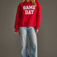 Red Game Day Sweatshirt