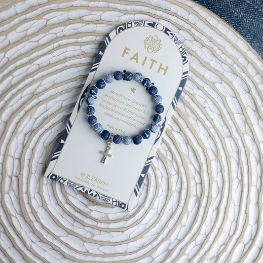 Faith Bracelet - Blue