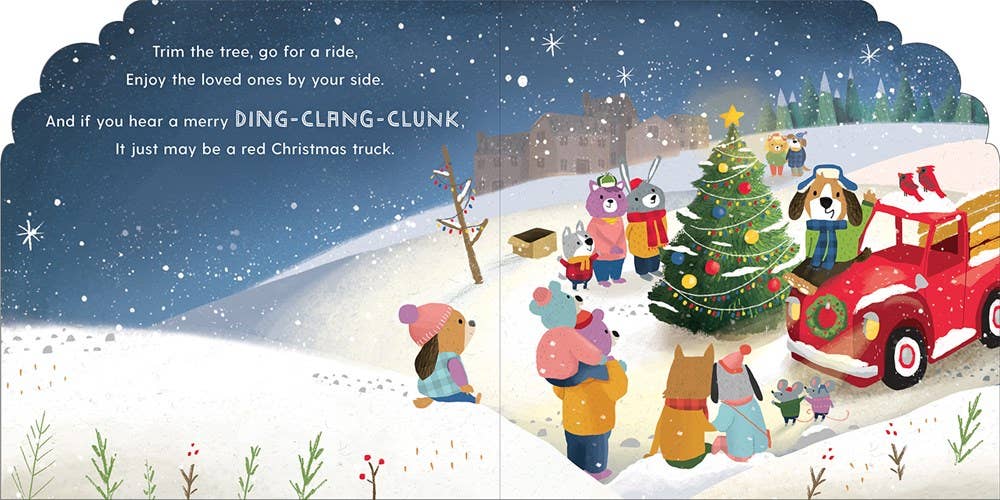 The Christmas Truck - Board Book