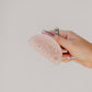GLITTER RHINESTONE MIDI HAIR CLAW — 4 COLORS
