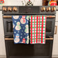 Snowy Smiles: Double-Sided Hand Towel