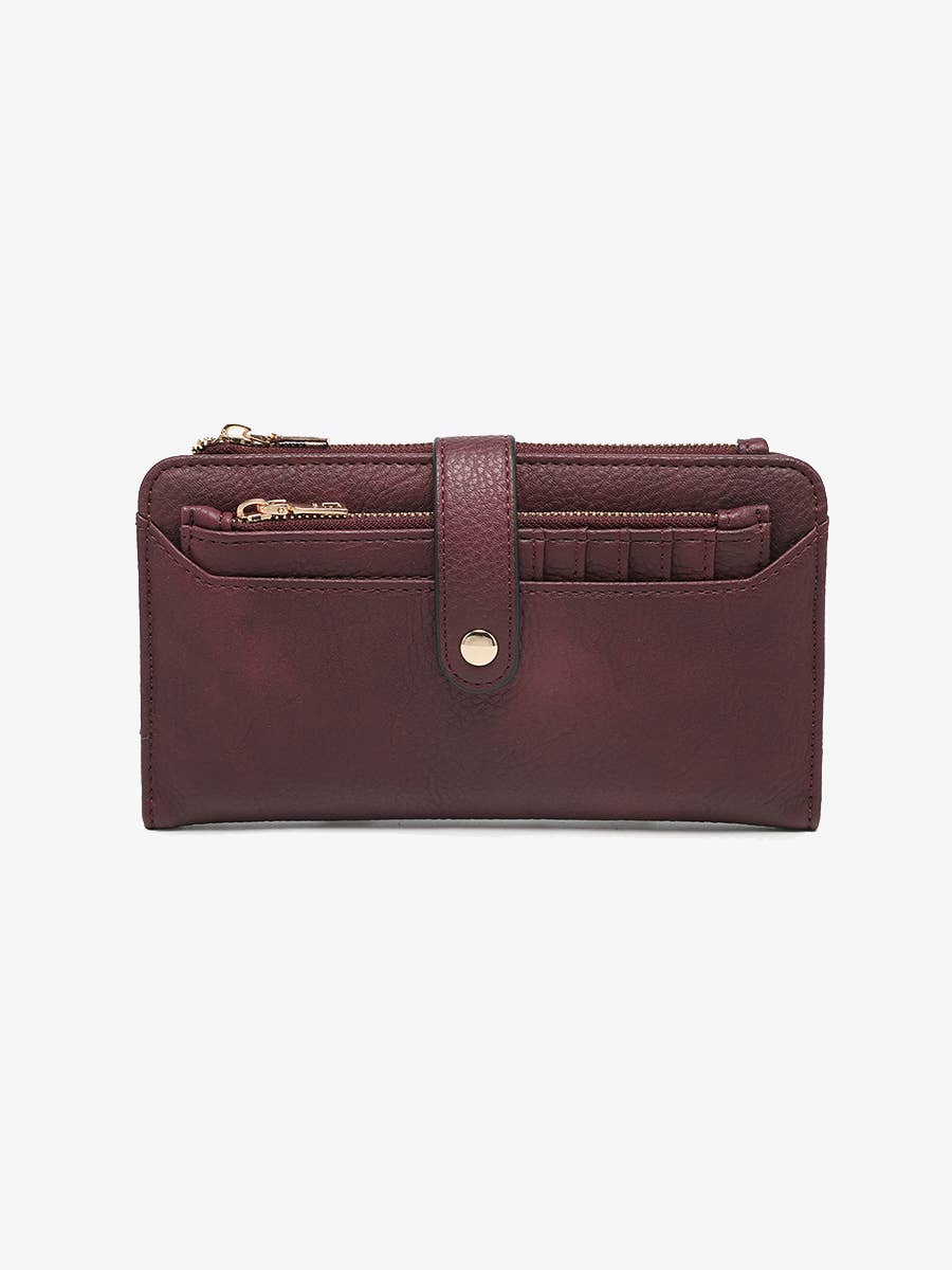 Snap Wallet w/ Removable Cardholder