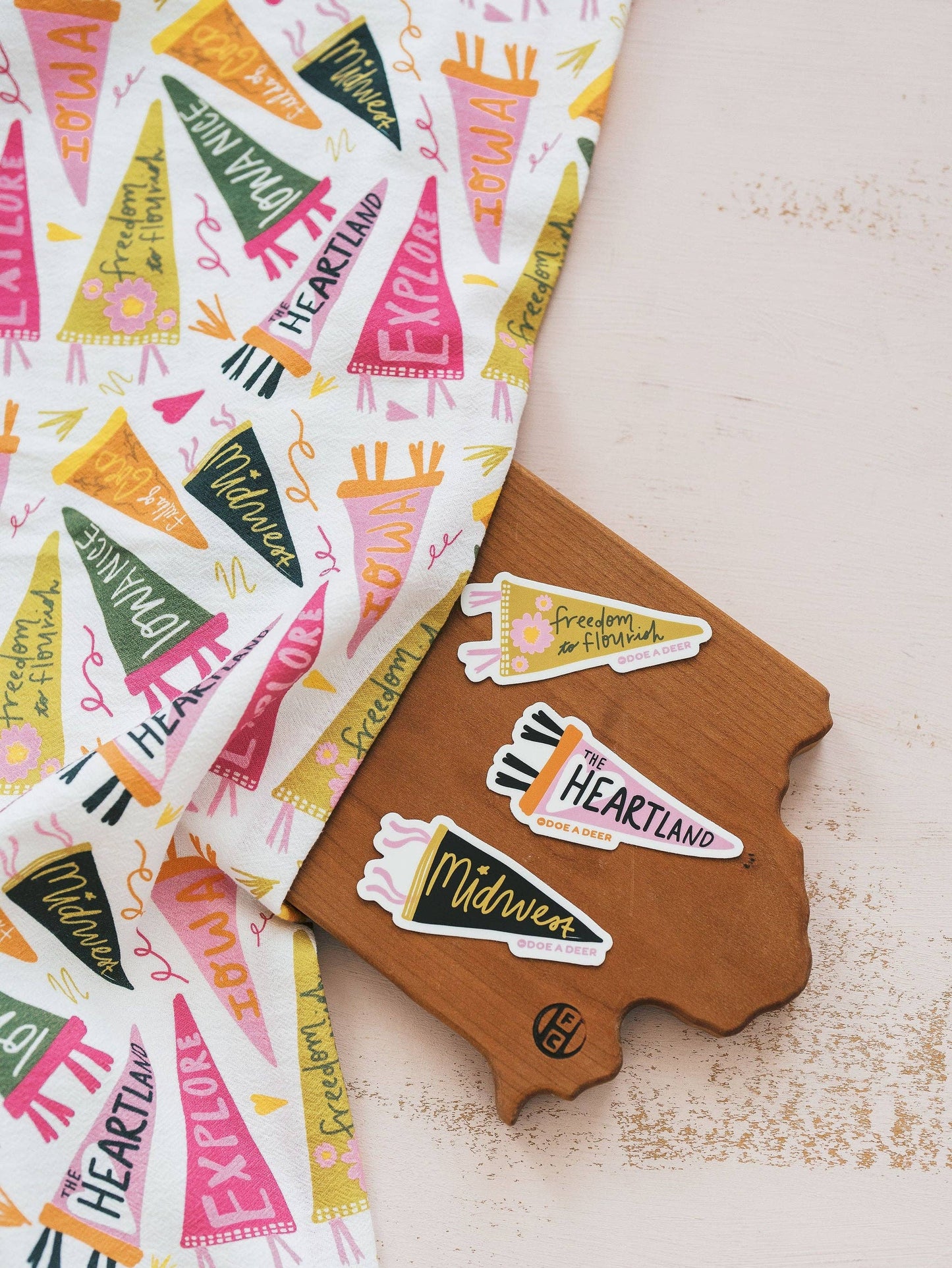 Midwest Pennant Sticker