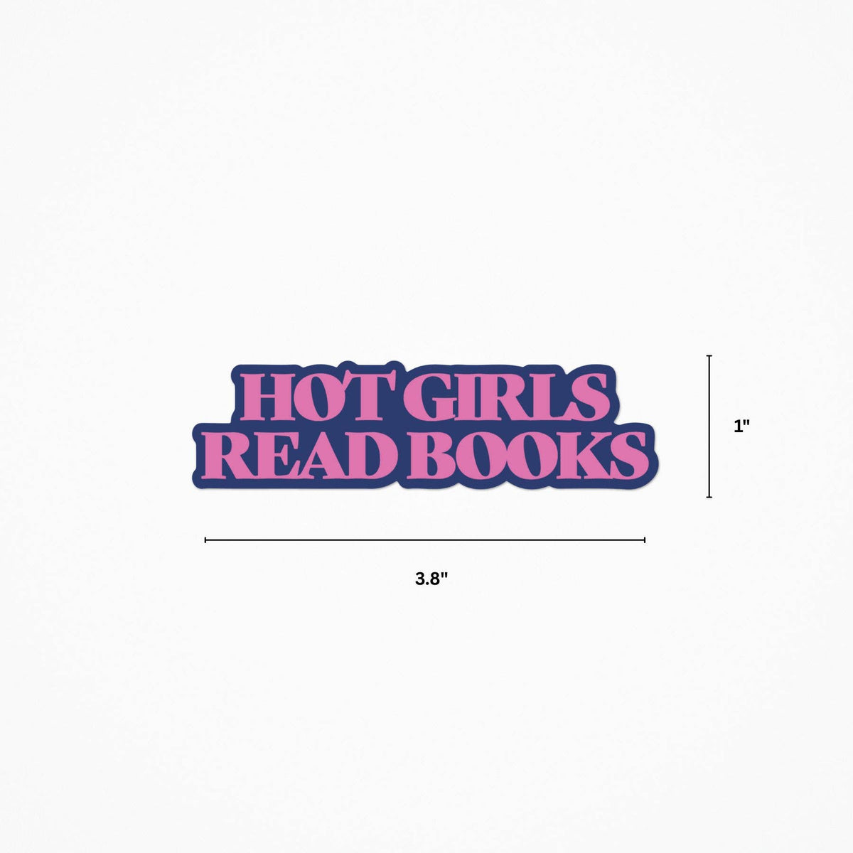 Sticker - Hot Girls Read Books