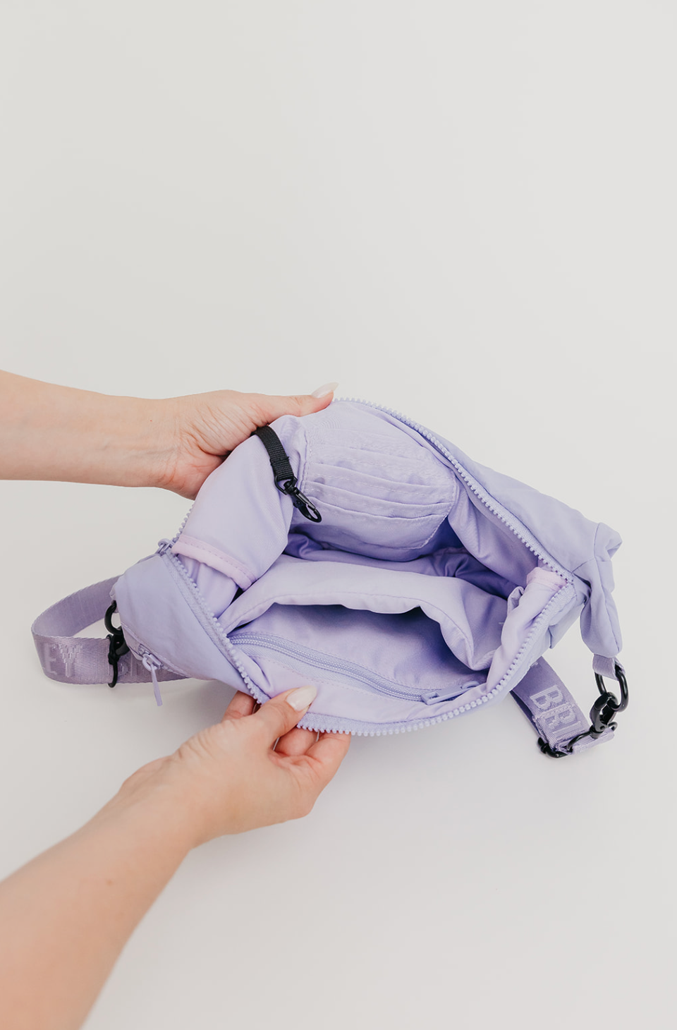Periwinkle Crescent Bag
