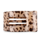 Flat Rectangle Hair Clip | Large | Blonde Tortoise