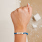 Longhorns Stamped Cursive Bracelet