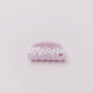 GLITTER RHINESTONE MIDI HAIR CLAW — 4 COLORS