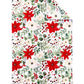 Winter Rosette: Double-Sided Hand Towel