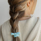 Nylon Bow Slick Back Hair Ties