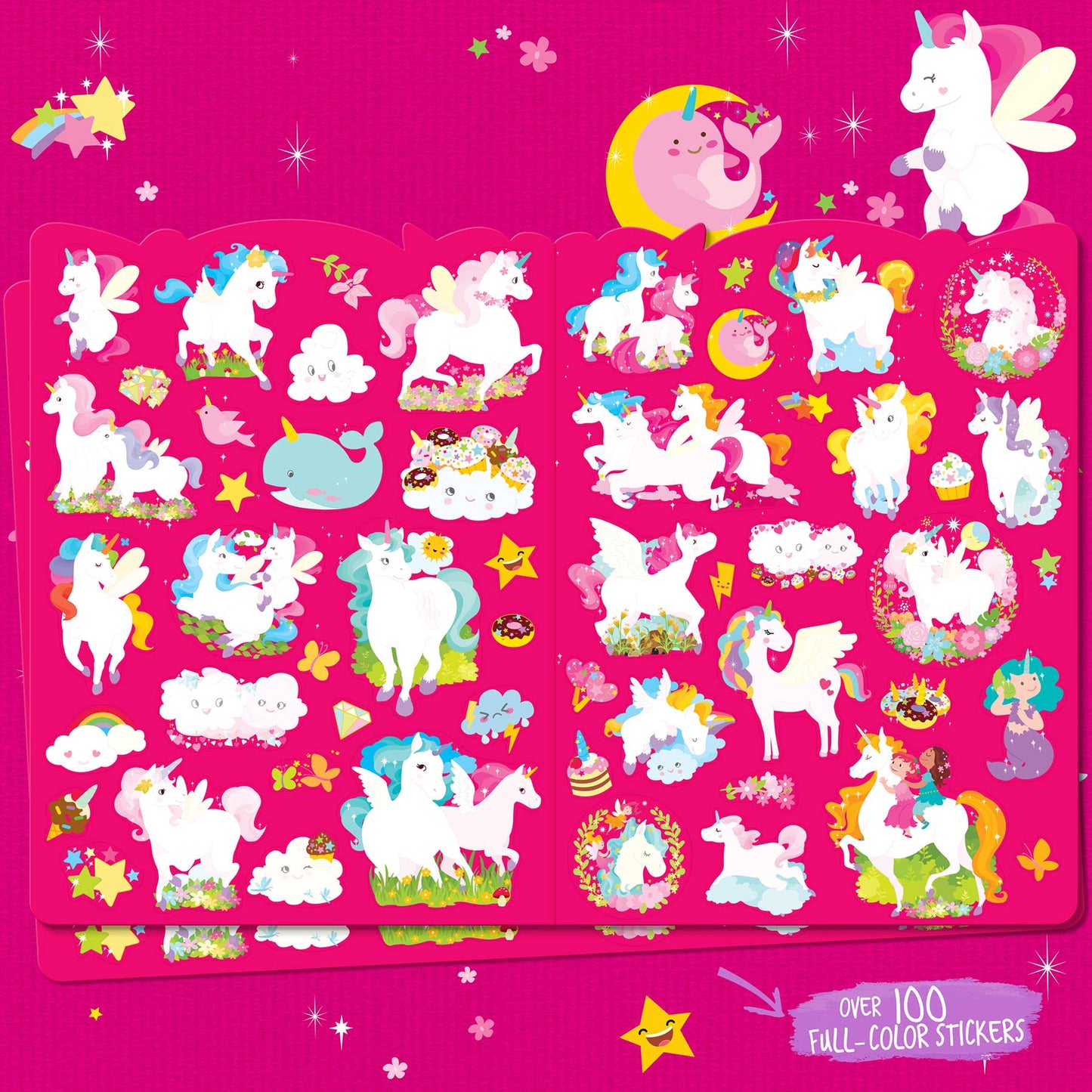 Unicorn Stocking Stuffer Activity  Gift Pack for Kids