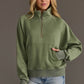 Sage Quarter Zip Sweatshirt