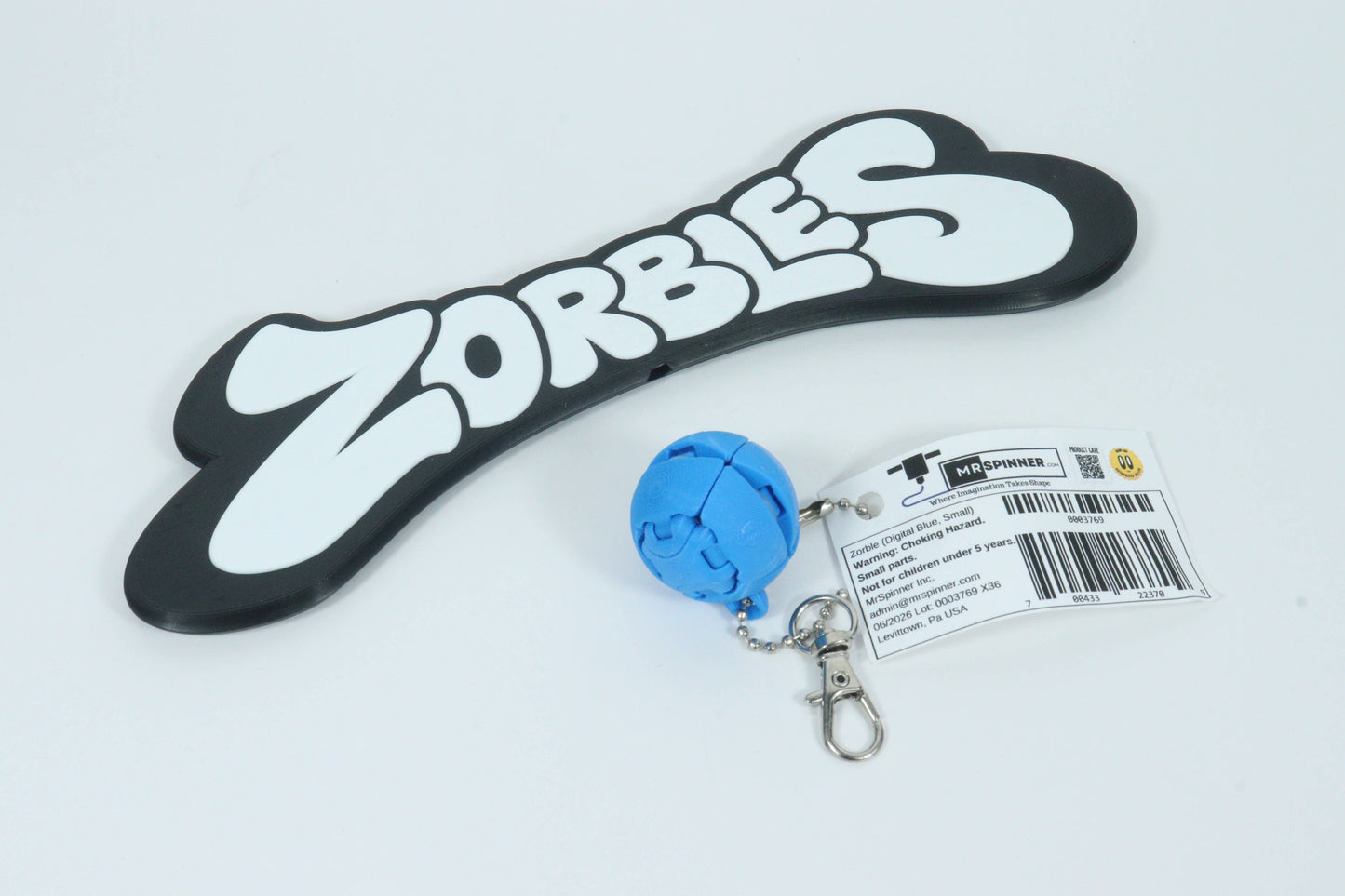 Zorble Keychain | Fidget | Squish & Snap |