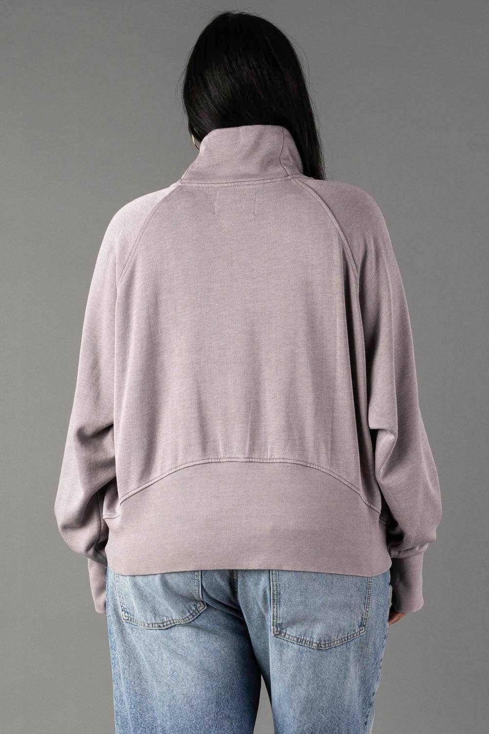 XXL Gray Quarter Zip Sweatshirt