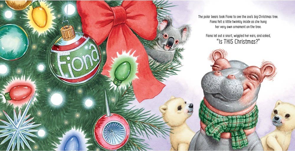 A Very Fiona Christmas - Board Book