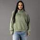 XXL Sage Quarter Zip Sweatshirt