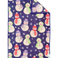 Snowy Smiles: Double-Sided Hand Towel