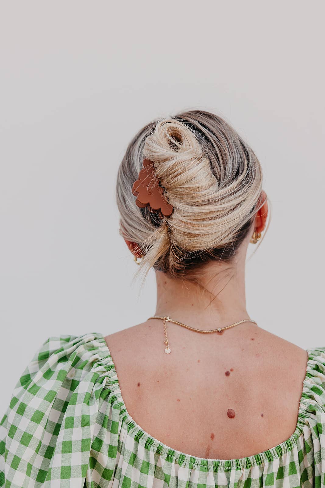 KAXI SCALLOPED MINI CLAW CLIP — 14 COLORS