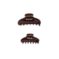 KAXI X WHITNEY LEAVITT HOUSE OF HER - BROWN CLAW WITH PEARLS