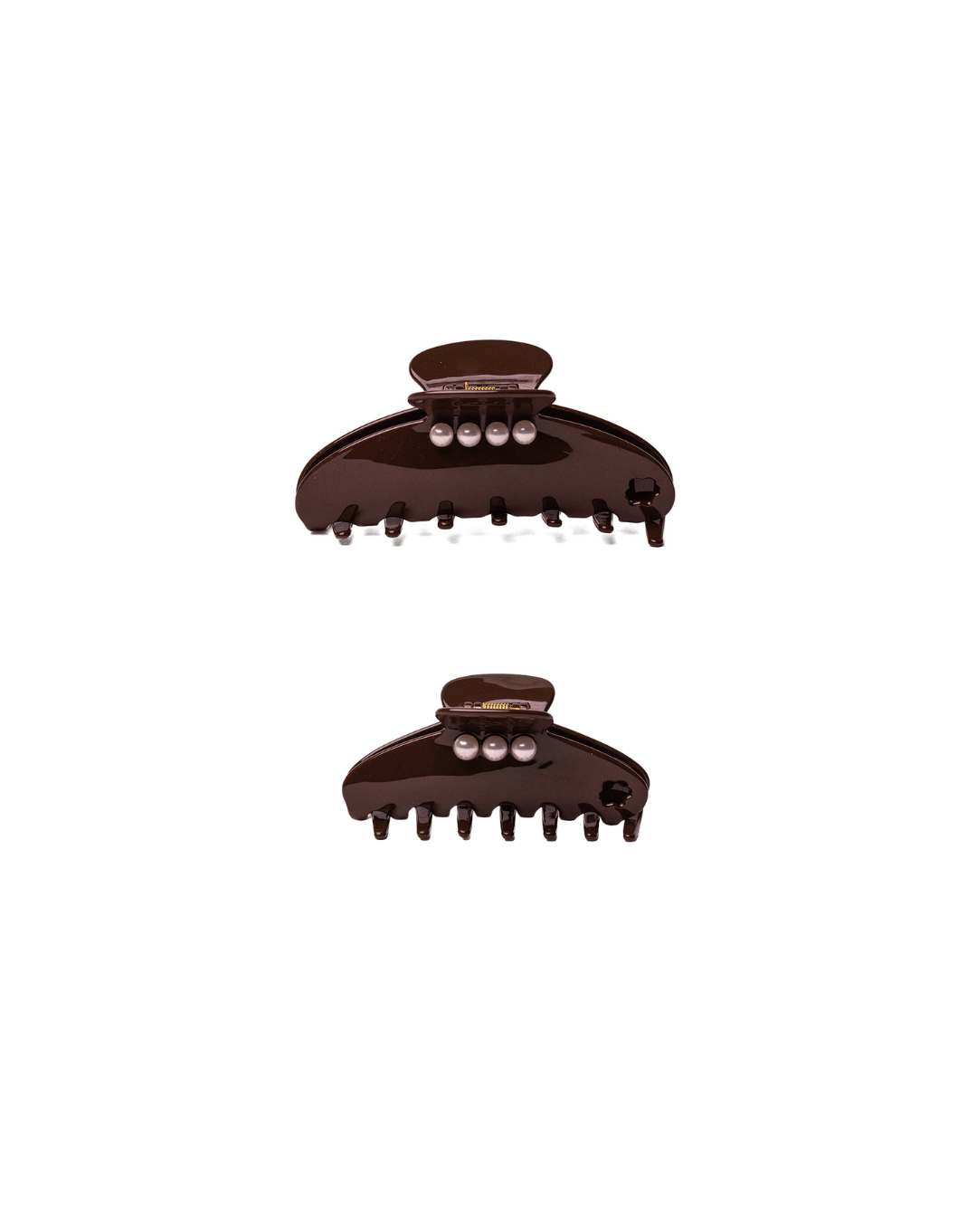 KAXI X WHITNEY LEAVITT HOUSE OF HER - BROWN CLAW WITH PEARLS